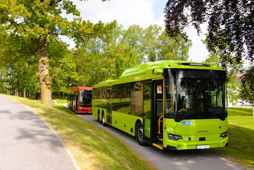 Nye busser satt i ruta i Nedre Glomma-regionen fra sommeren 2023.