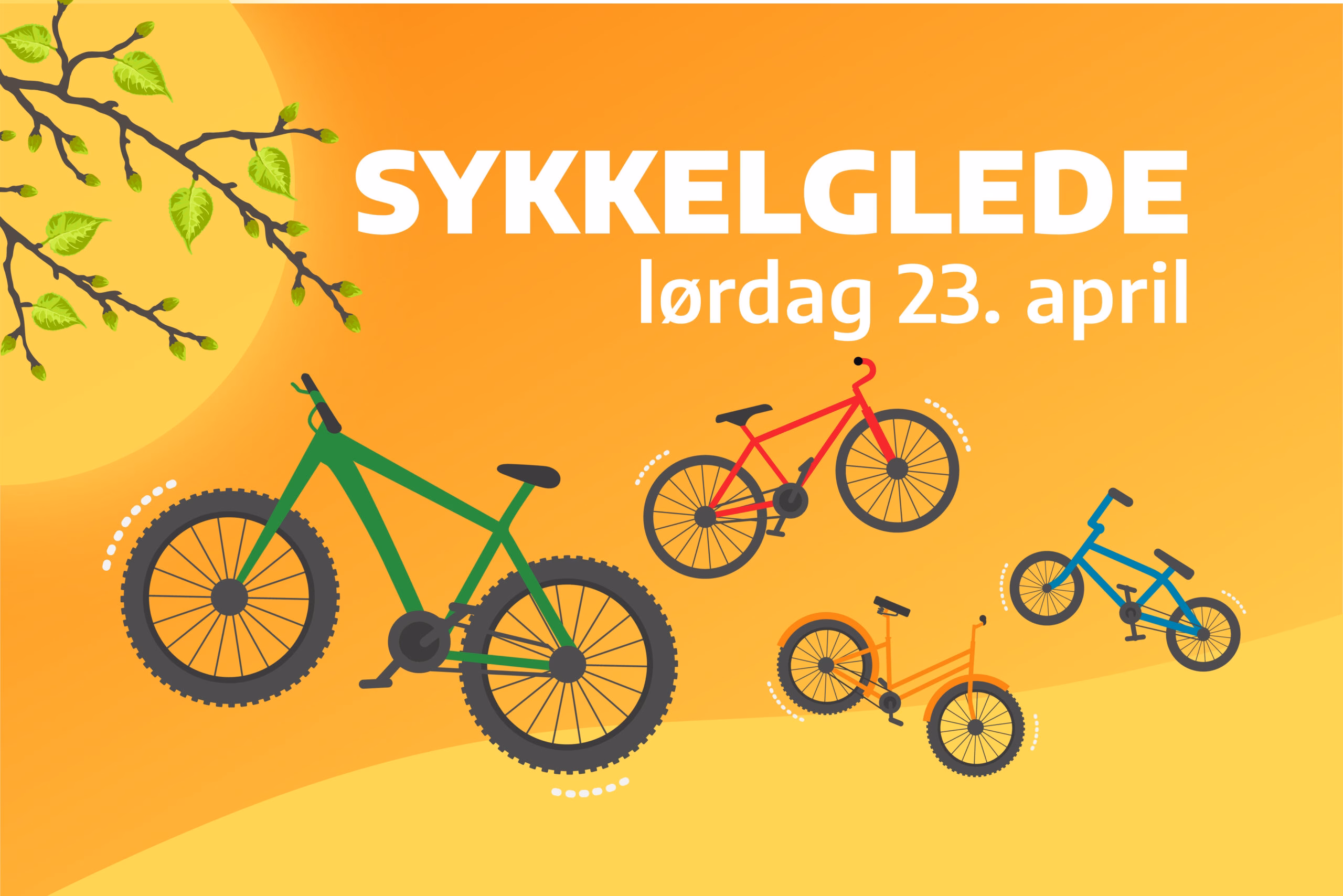 Sykkelglede og gratis vårsjekk av sykkelen
